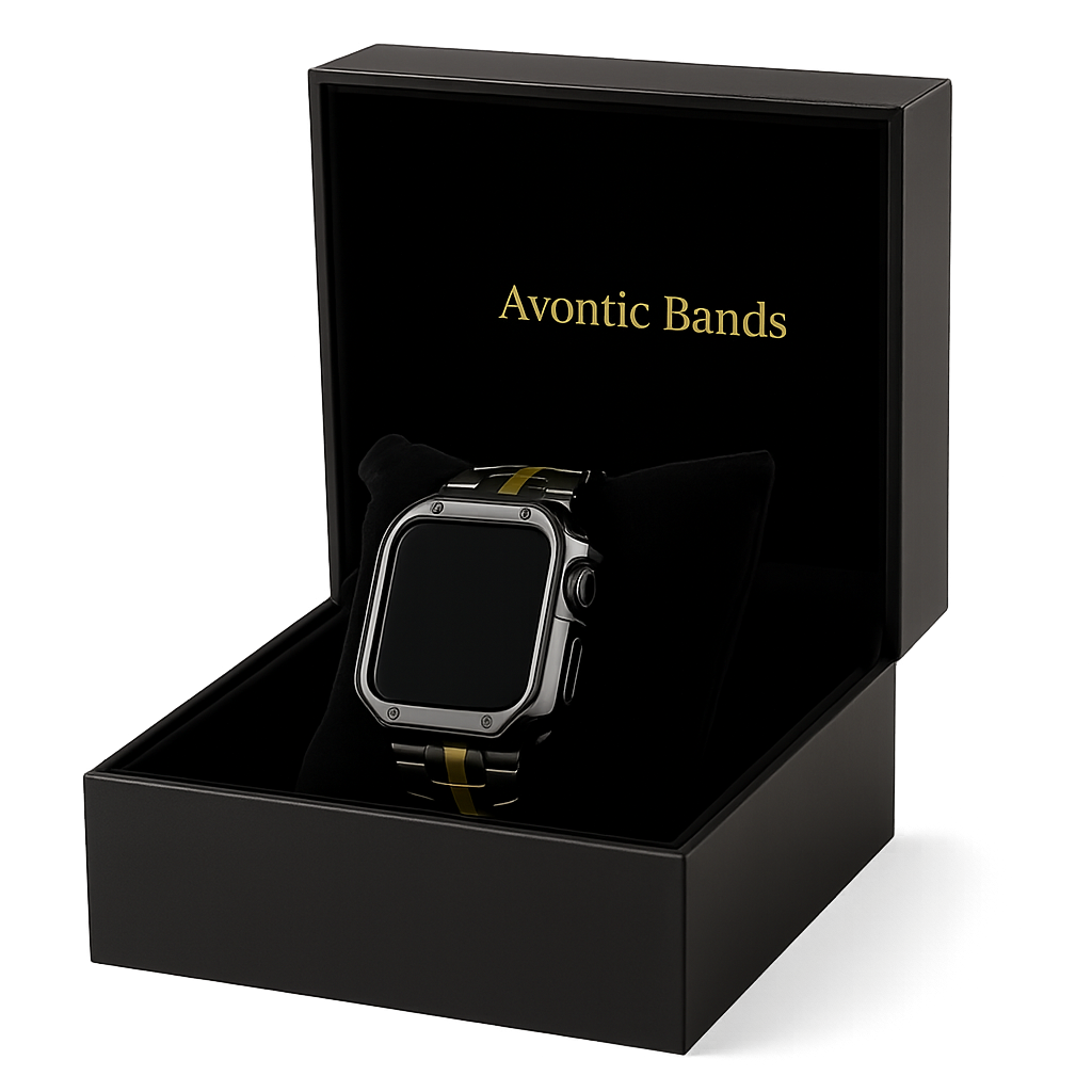 TitaniumGuard™ Infinity Series – Band & Case for Apple Watch