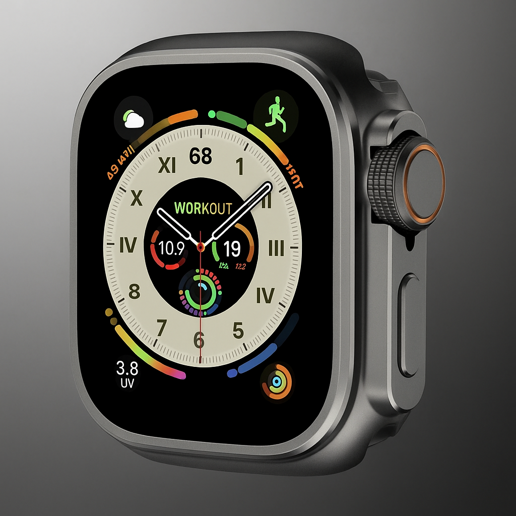 TitaniumGuard™ 360° Protective Case for Apple Watch – Full Coverage Shield