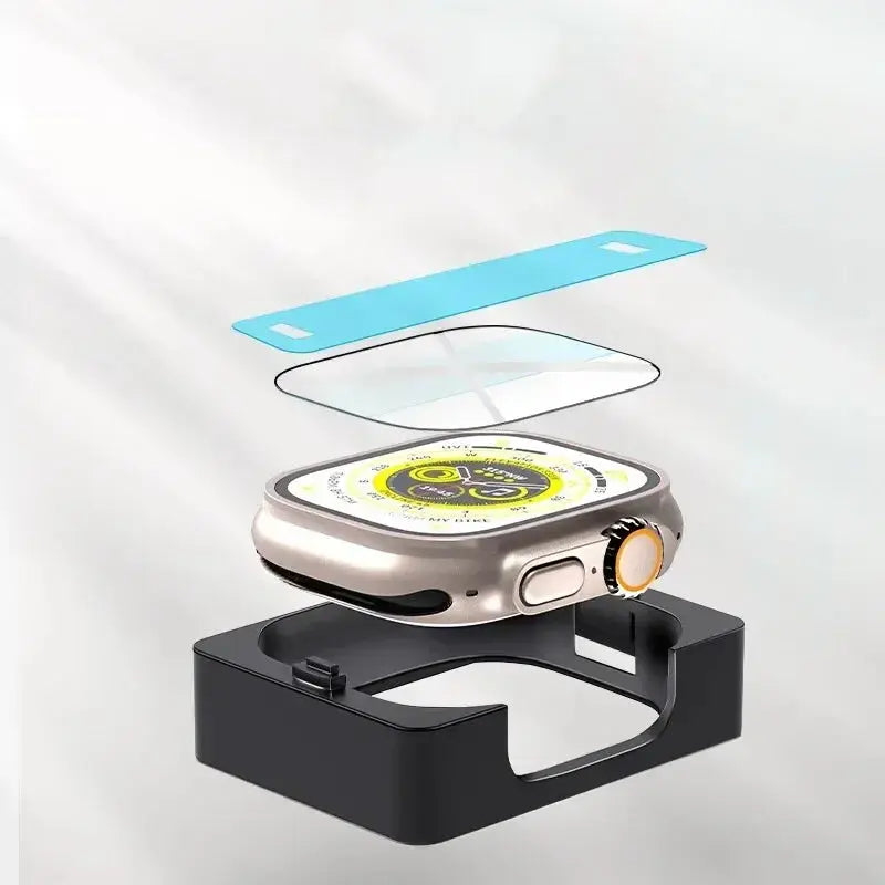 5PCS Ceramic film Install tool For Apple watch Ultra 9 8 7 49mm 45mm 41mm Screen protector For iwatch 10 6 5 46mm 44mm 40mm 42mm Avontic