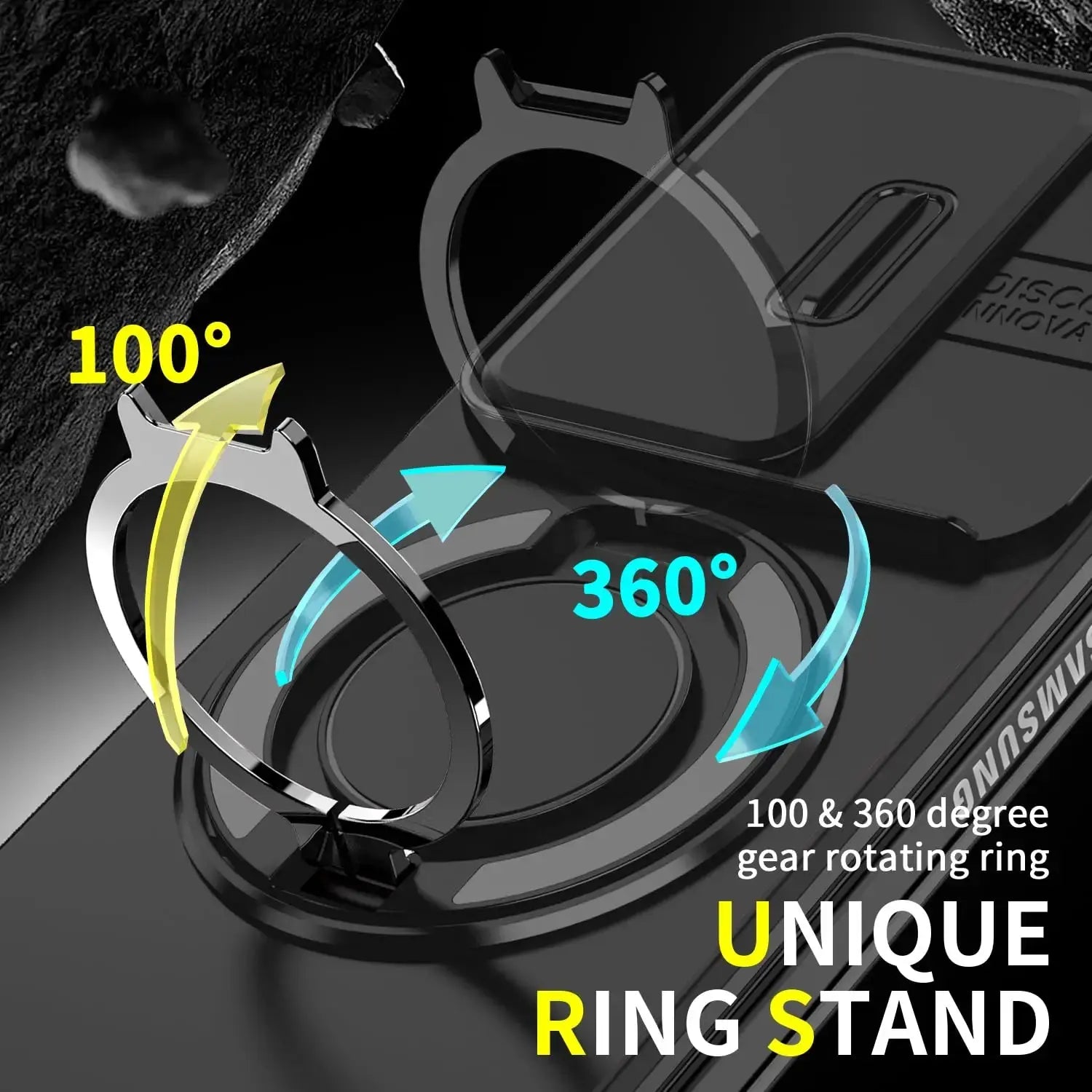 Case For Samsung Galaxy Z Fold 7 6 5 4G 5G 2025 Military-Grade Protection Phone Slide Camera Cover Avontic
