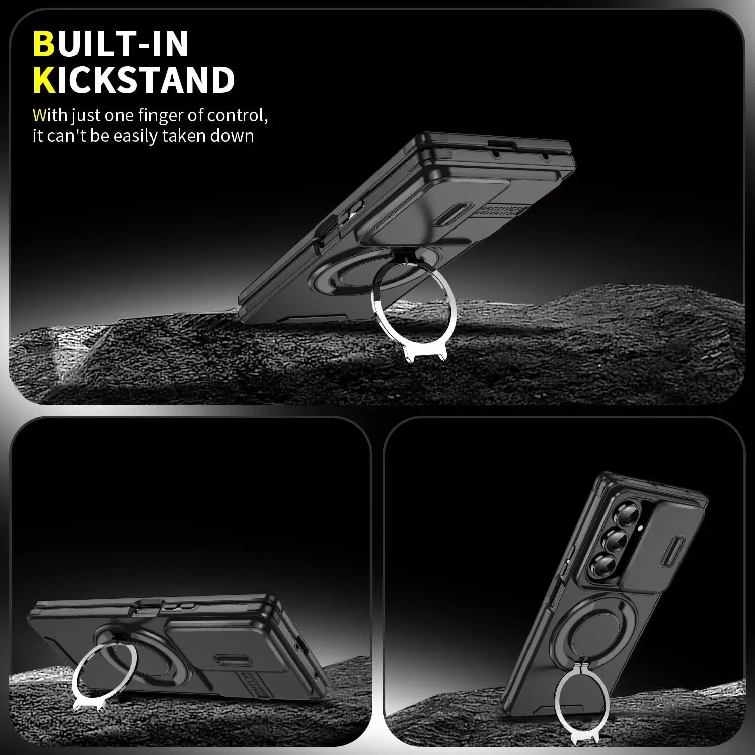 Case For Samsung Galaxy Z Fold 7 6 5 4G 5G 2025 Military-Grade Protection Phone Slide Camera Cover Avontic