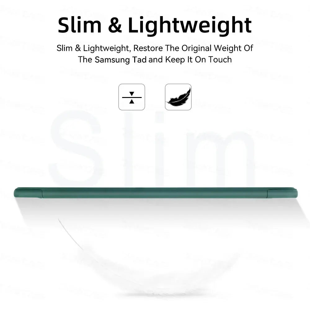 Case for Samsung Galaxy Tab A8 10.5 X205 X200 S6 Lite P610 P615 A7 T500 A7 lite T220 S7 S8 S9 PU Tablet Cover Smart Leather Pinnacle Luxuries