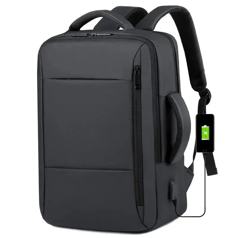 Men Large Capacity Backpack USB Charging Male Laptop Bagpack Waterproof Business Travel Back Pack Luggage Bag Mochila Pinnacle Luxuries