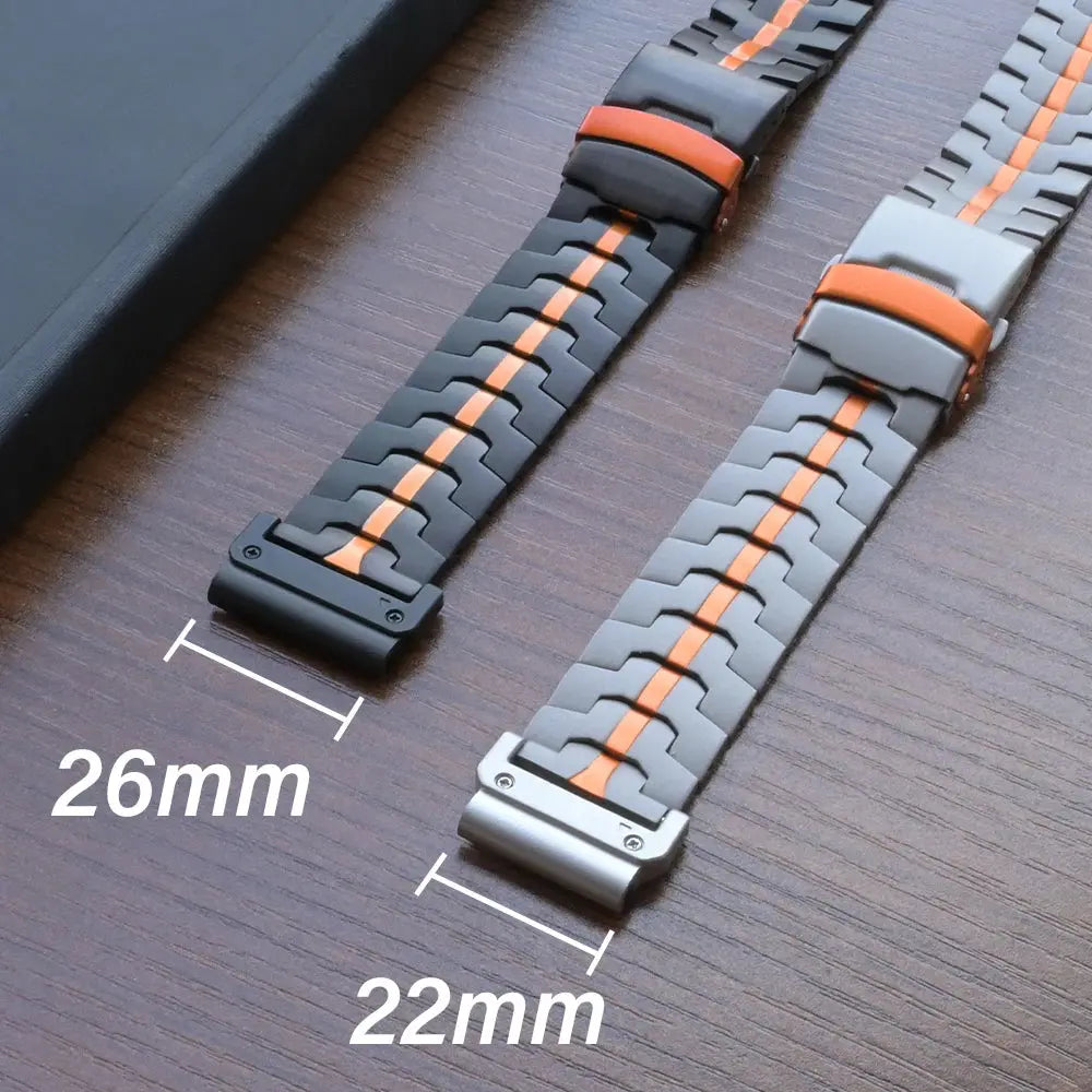 Quick Fit 22mm 26mm Titanium Strap for Garmin Watch Fenix E 8 AMOLED 7X 7 Pro 6X 6 Watchband Bracelet for Garmin Instinct 3 45mm Avontic