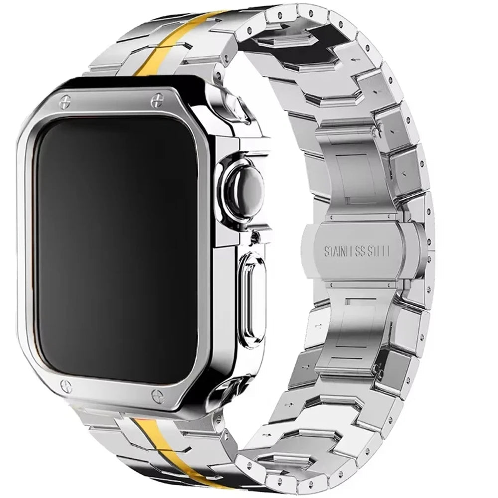 TitanEdge™ Ascend Series – Premium Titanium Band & Armor Case for Apple Watch (Ultra 3 / 2 / 1, Series 11 – 1)
