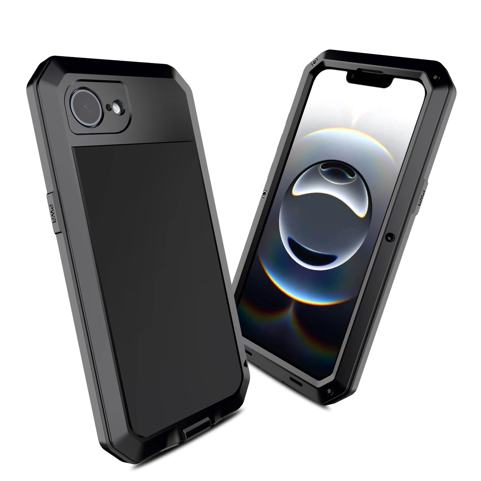Rugged Metal Shockproof Case for iPhone 17 / 17 Pro / 17 Pro Max | Heavy Duty Protective Armor Cover