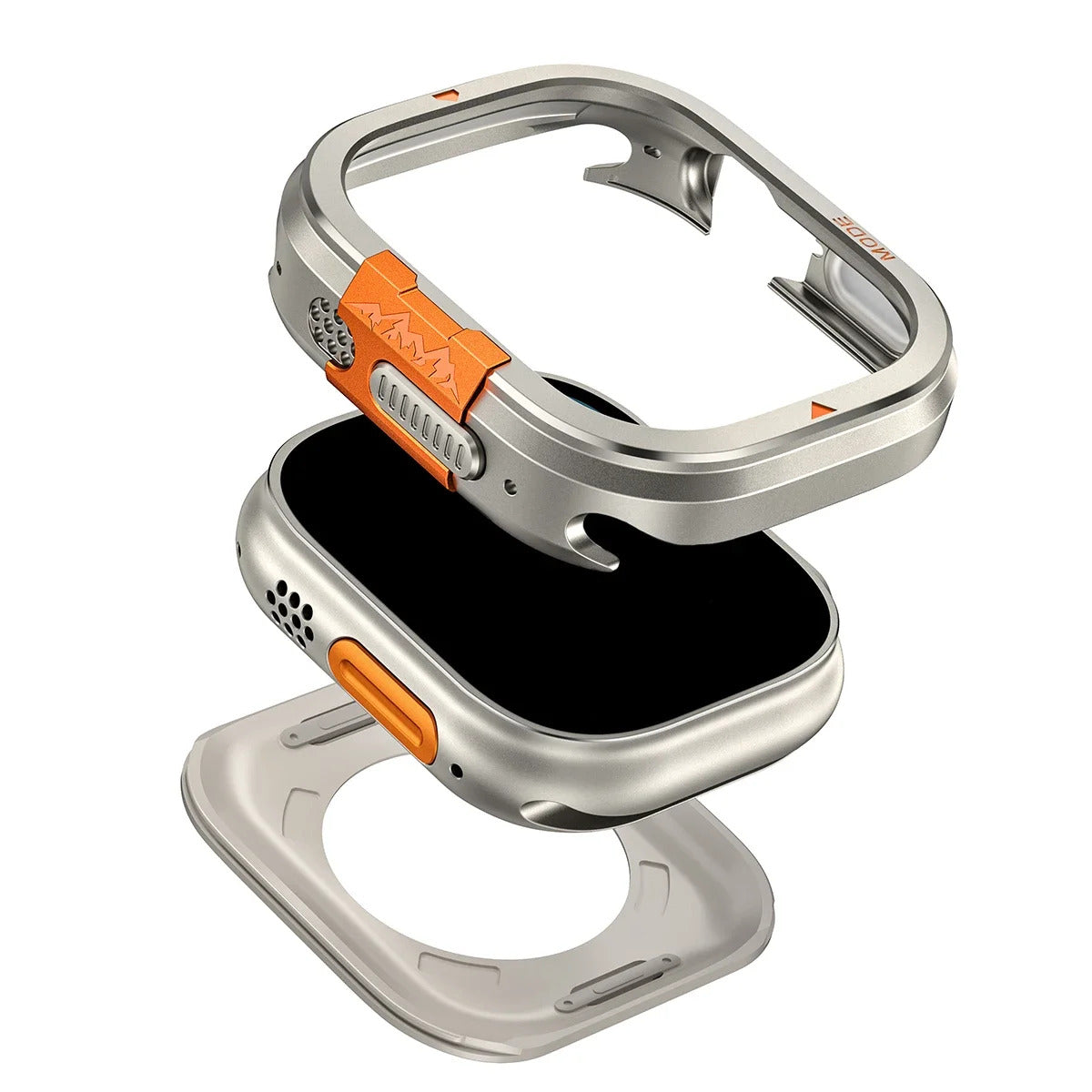 TitaniumGuard™ 360 Ultra Protective Case For Apple Watch Ultra 1 & 2 (49mm) + Series 10 (46mm)