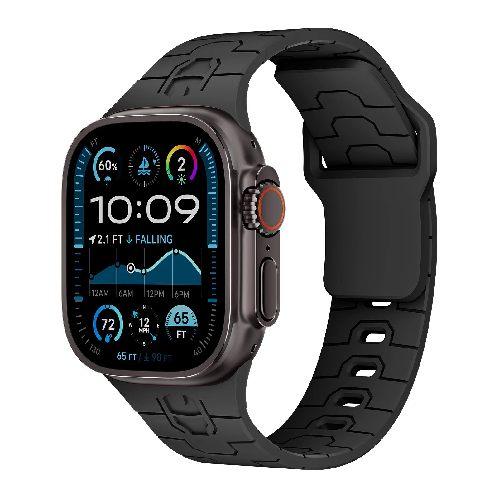 ArmorFlex TrailBand™ Performance Silicone Band for Apple Watch