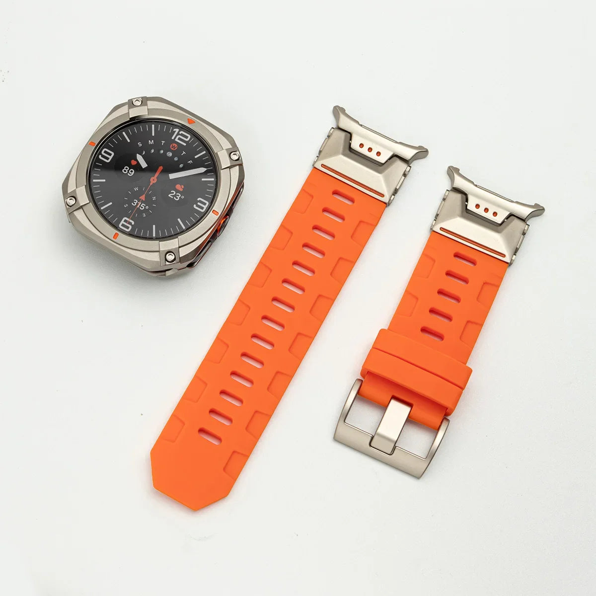 UltraSport Shield™ Silicone Band & Protective Case Set for Samsung Galaxy Watch Ultra 47mm