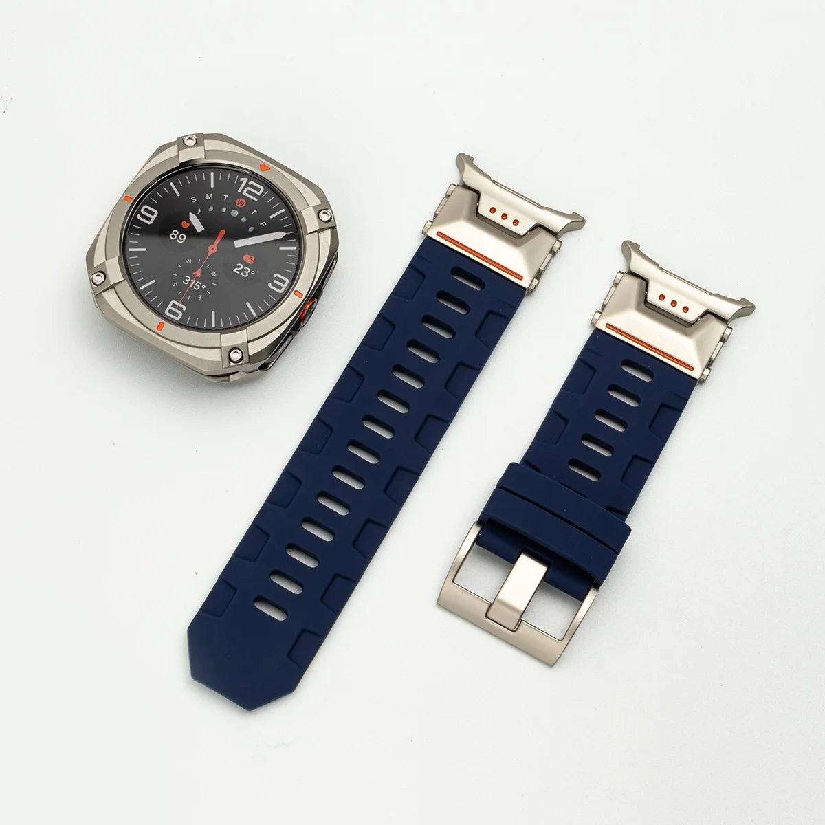 UltraSport Shield™ Silicone Band & Protective Case Set for Samsung Galaxy Watch Ultra 47mm