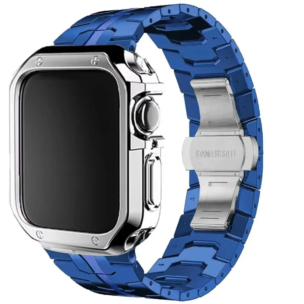 TitanEdge™ Ascend Series – Premium Titanium Band & Armor Case for Apple Watch (Ultra 3 / 2 / 1, Series 11 – 1)