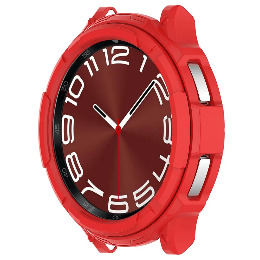 360Guard Touchscreen Bumper Case For Samsung Galaxy Watch 6 Classic 43mm 47mm Pinnacle Luxuries