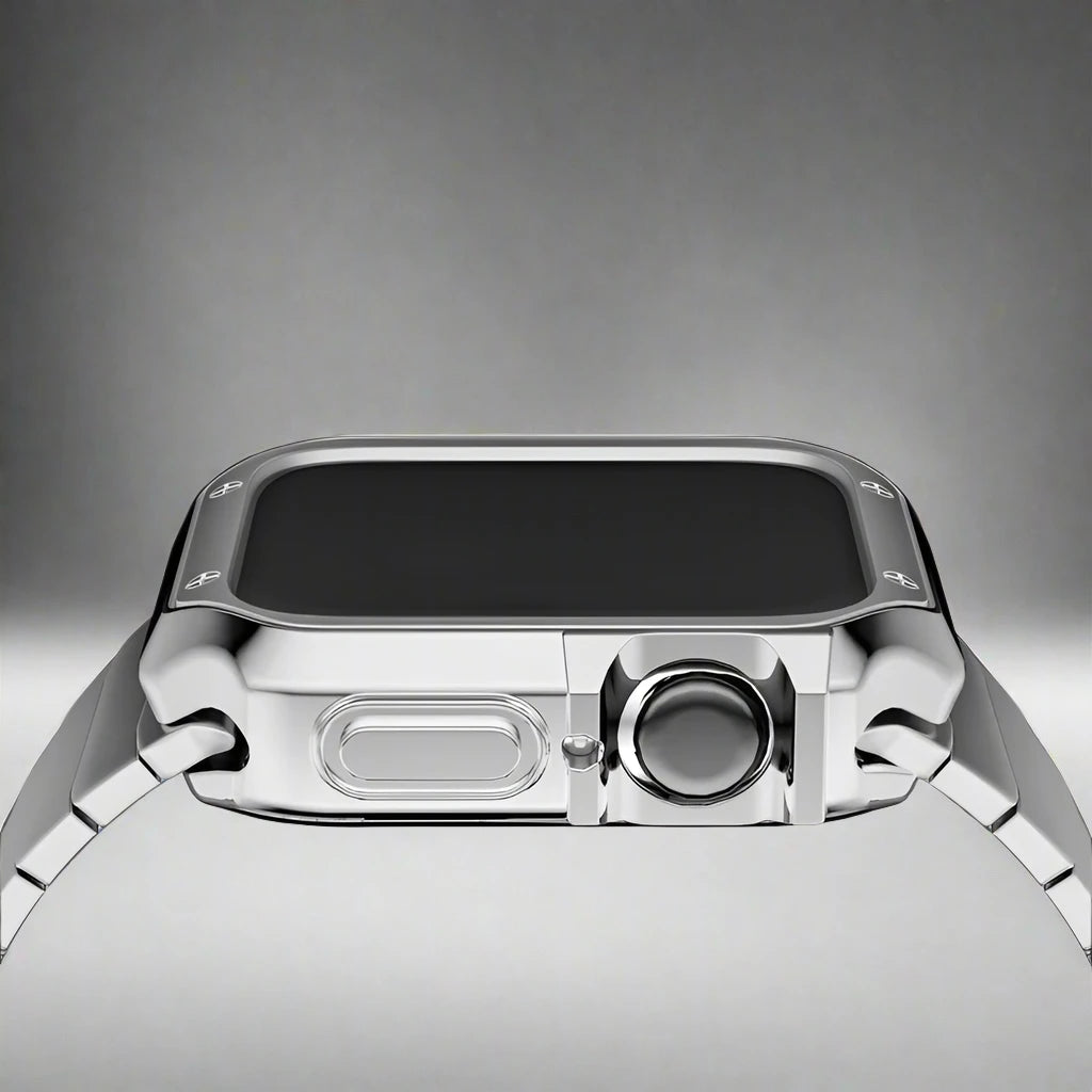 Titanium Ascend Series – Premium Band & Seamless Protective Case for Apple Watch