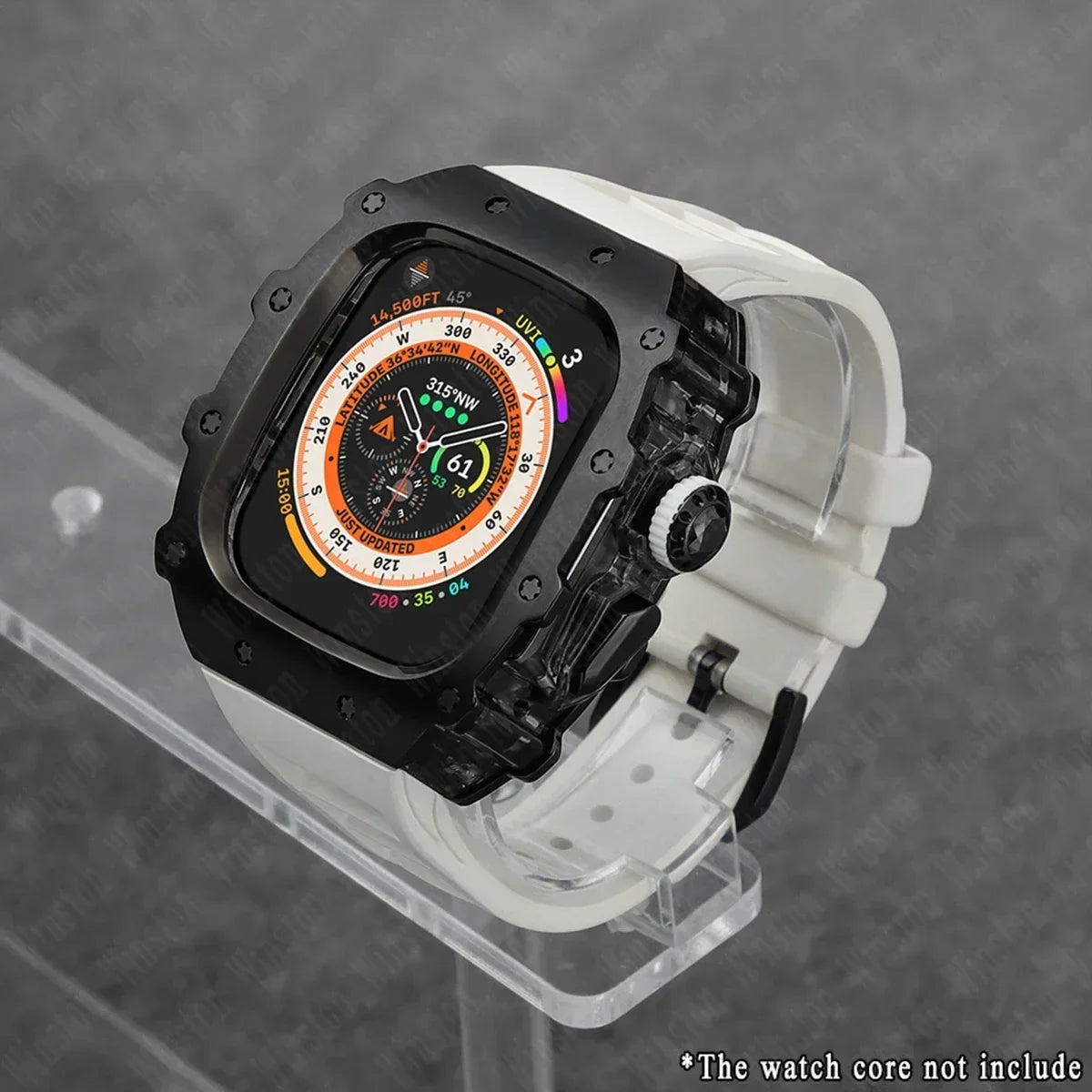 FortiCase™ Sport Edition — Stainless Steel Armor Kit for Apple Watch Ultra 3, 2 & 1 & Series 6–9