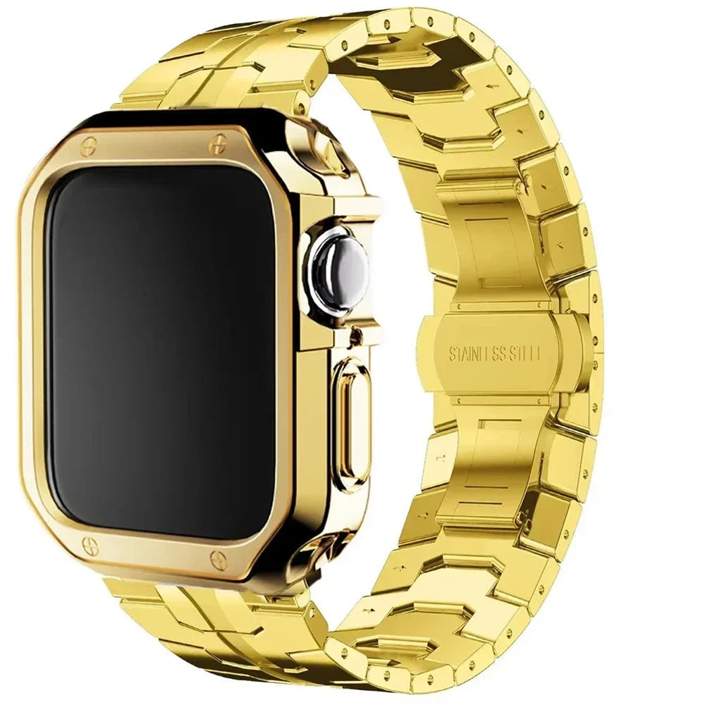 TitanEdge™ Ascend Series – Premium Titanium Band & Armor Case for Apple Watch (Ultra 3 / 2 / 1, Series 11 – 1)
