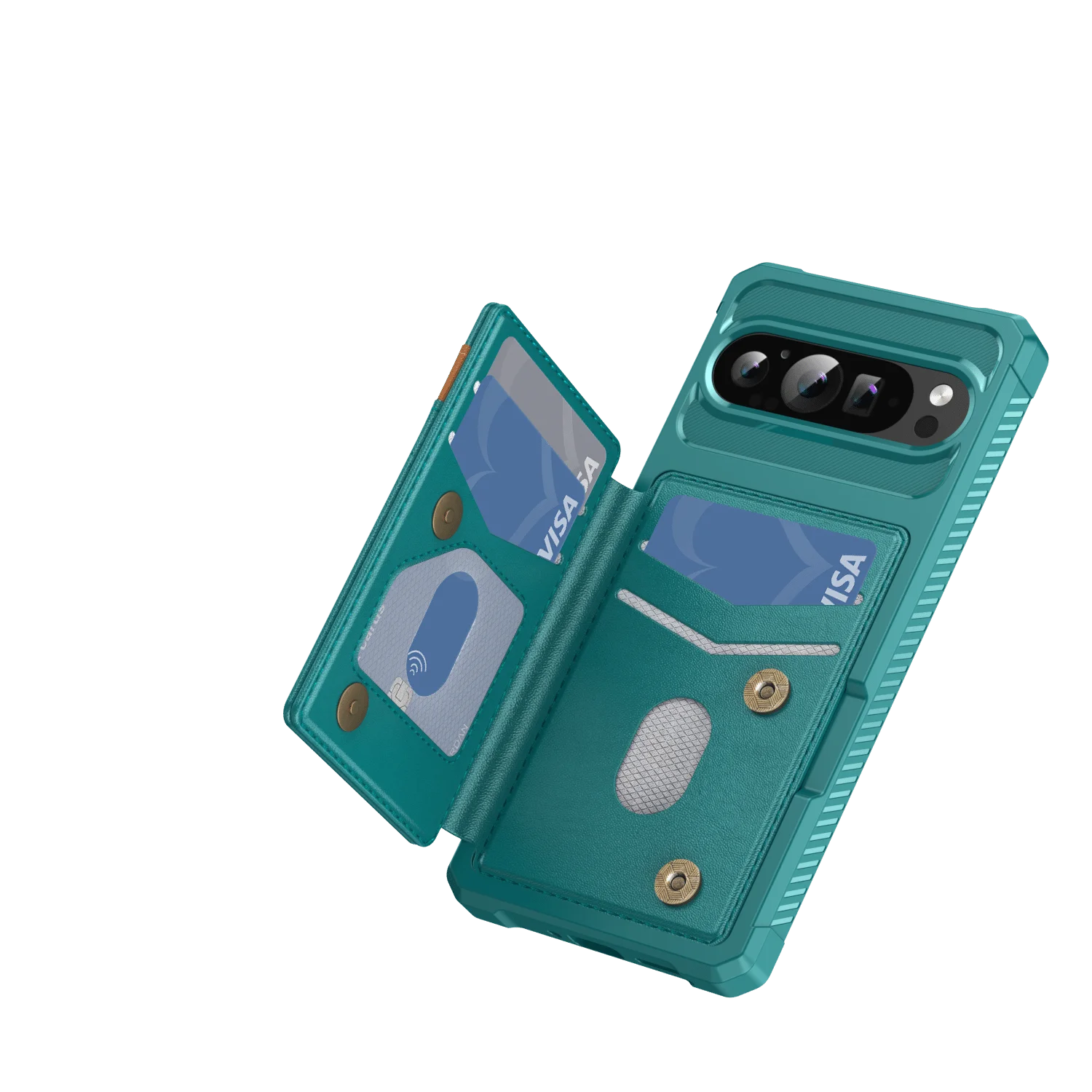 VaultShield™ Armor Flip Wallet Case for Google Pixel (All Models)