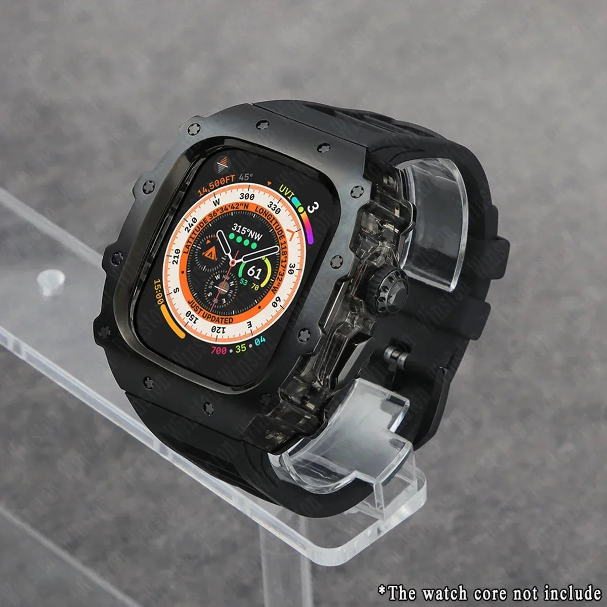 FortiCase™ Sport Edition — Stainless Steel Armor Kit for Apple Watch Ultra 3, 2 & 1 & Series 6–9