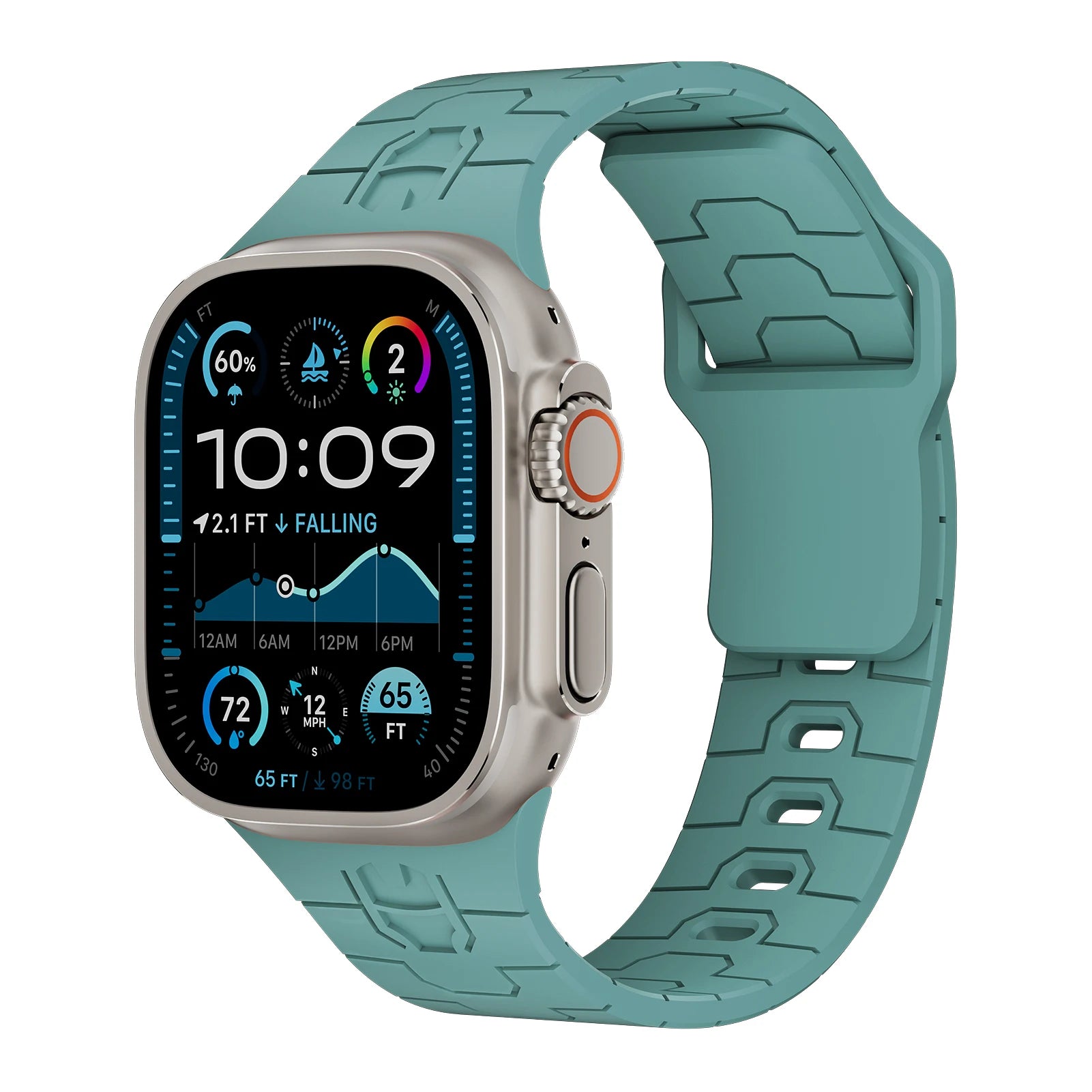 ArmorFlex TrailBand™ Performance Silicone Band for Apple Watch