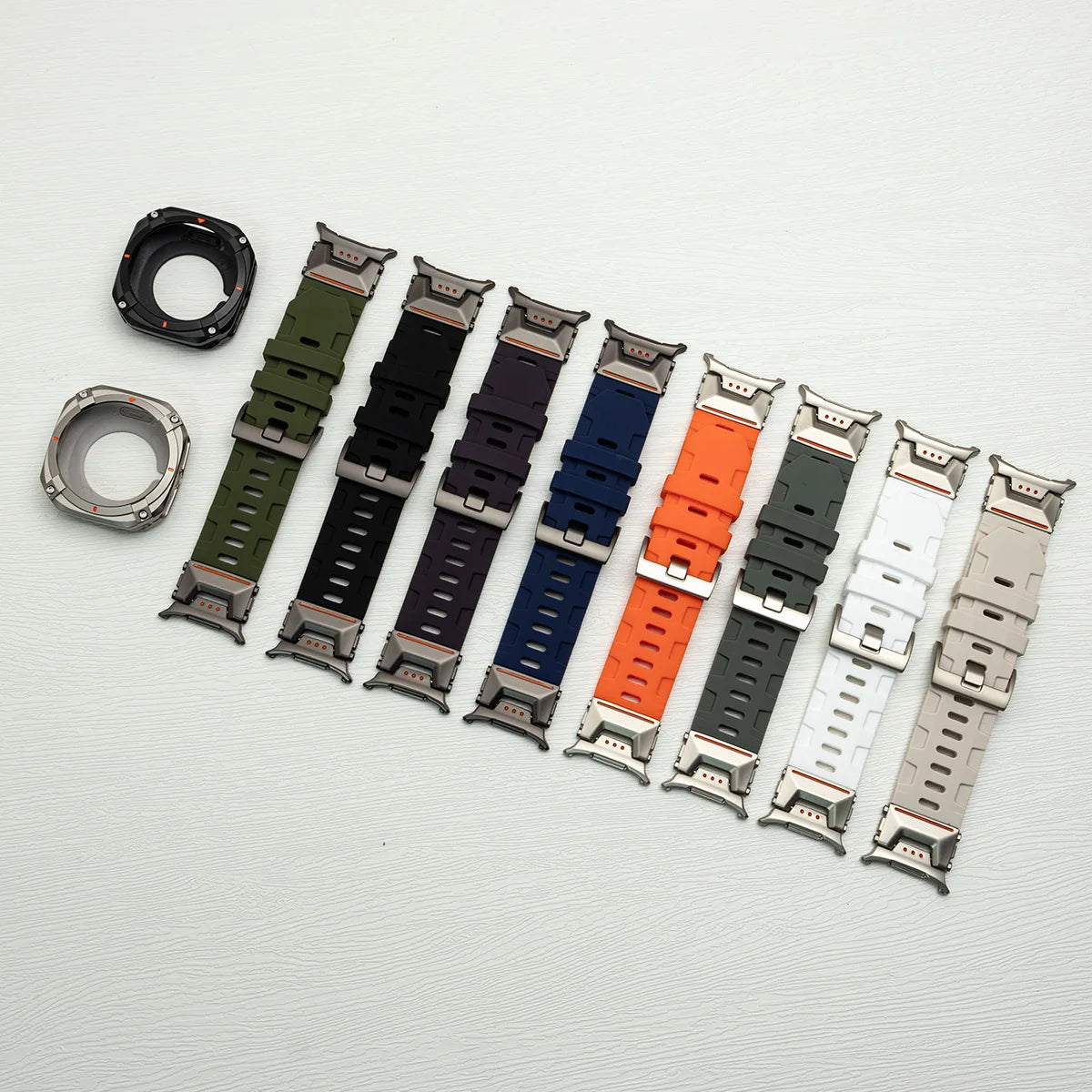 UltraSport Shield™ Silicone Band & Protective Case Set for Samsung Galaxy Watch Ultra 47mm