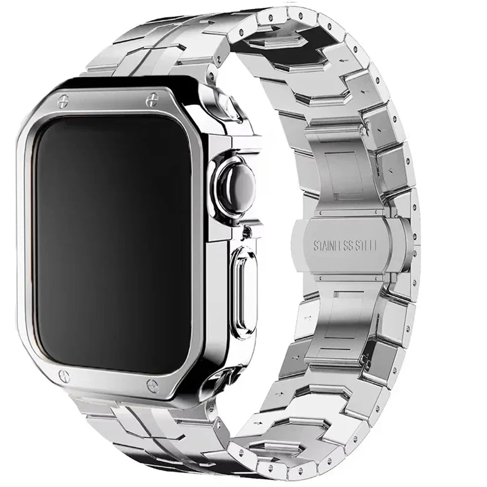 TitanEdge™ Ascend Series – Premium Titanium Band & Armor Case for Apple Watch (Ultra 3 / 2 / 1, Series 11 – 1)