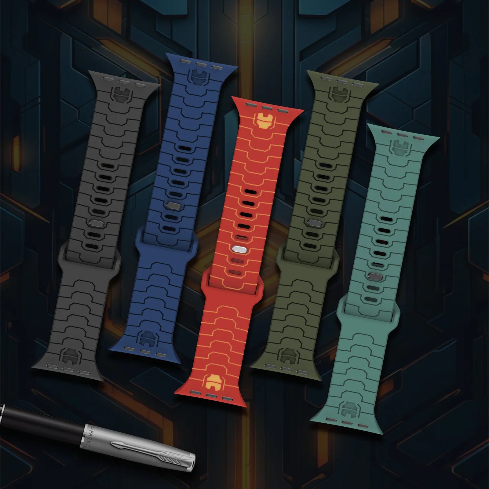 ArmorFlex TrailBand™ Performance Silicone Band for Apple Watch