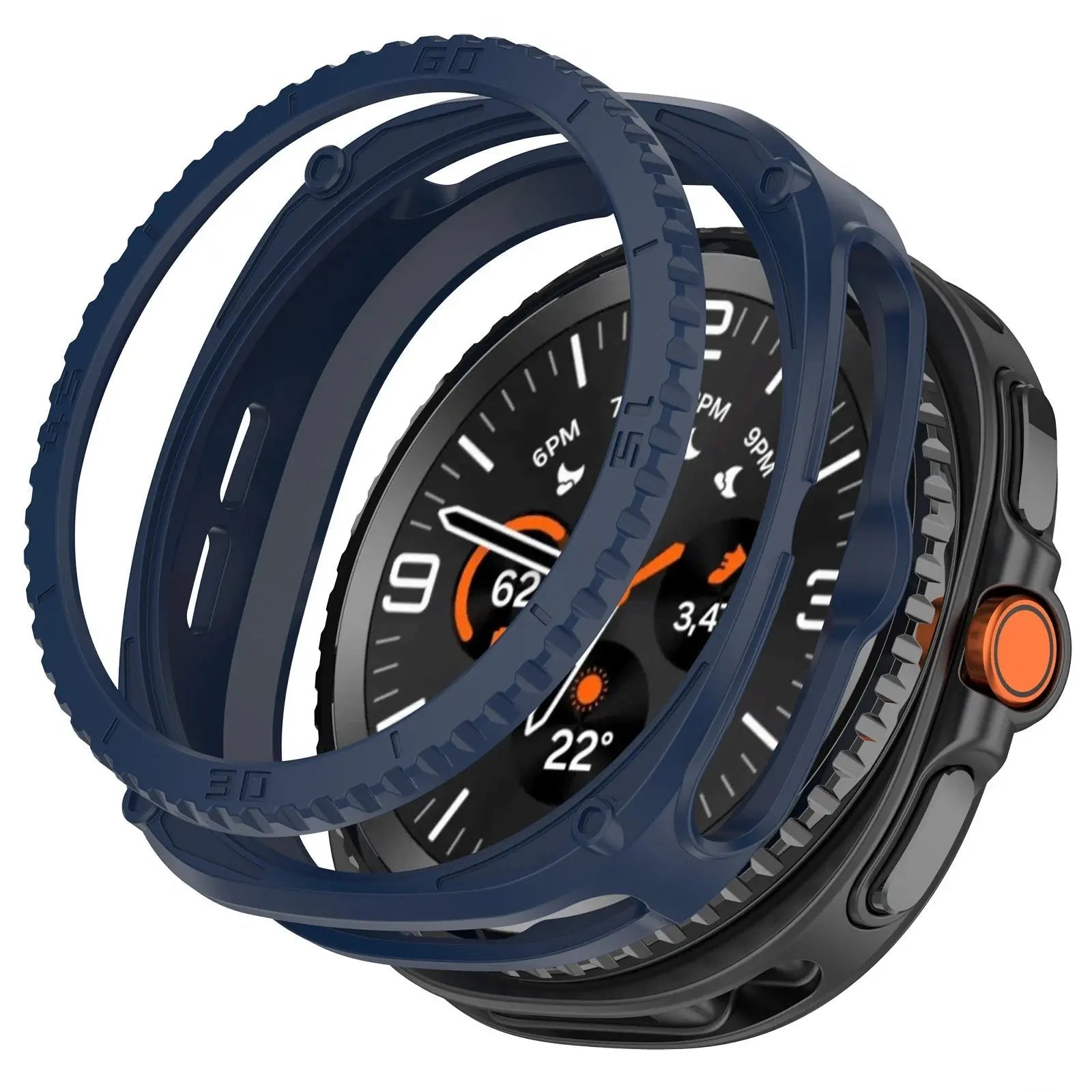 Silicone Case For Samsung Galaxy Watch 8Classic 46 Protective Cover Shell Watch Strap Watch 8 Soft TPU Protector Box Accessories Avontic