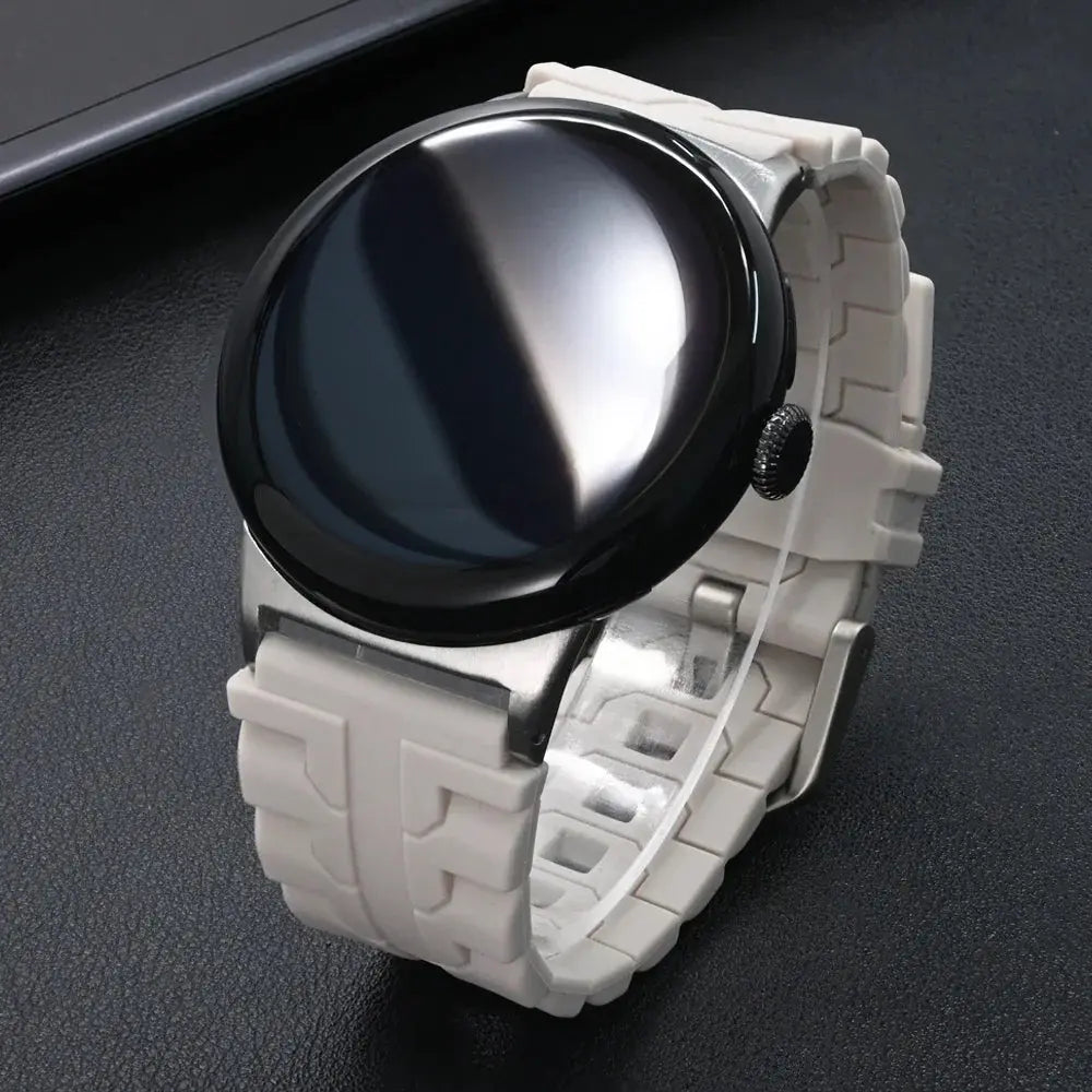 Soft Silicone Loop Strap for Google Pixel Watch 3 45mm Men Sports Band for Pixel 3 45mm Wristband Replaced Bracelet Accessories Pinnacle Luxuries