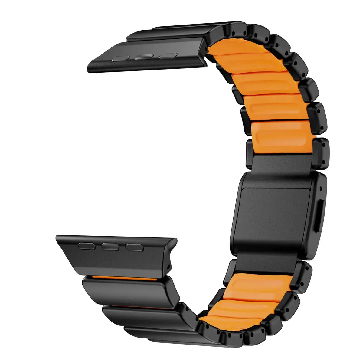 Titanium Rubber Band for Apple Watch Ultra 3/2 49mm Magnetic Wrist Strap for Iwatch 11 46mm 10 9 8 7 6 5 4 SE3 2 SE 44mm 45mm Avontic
