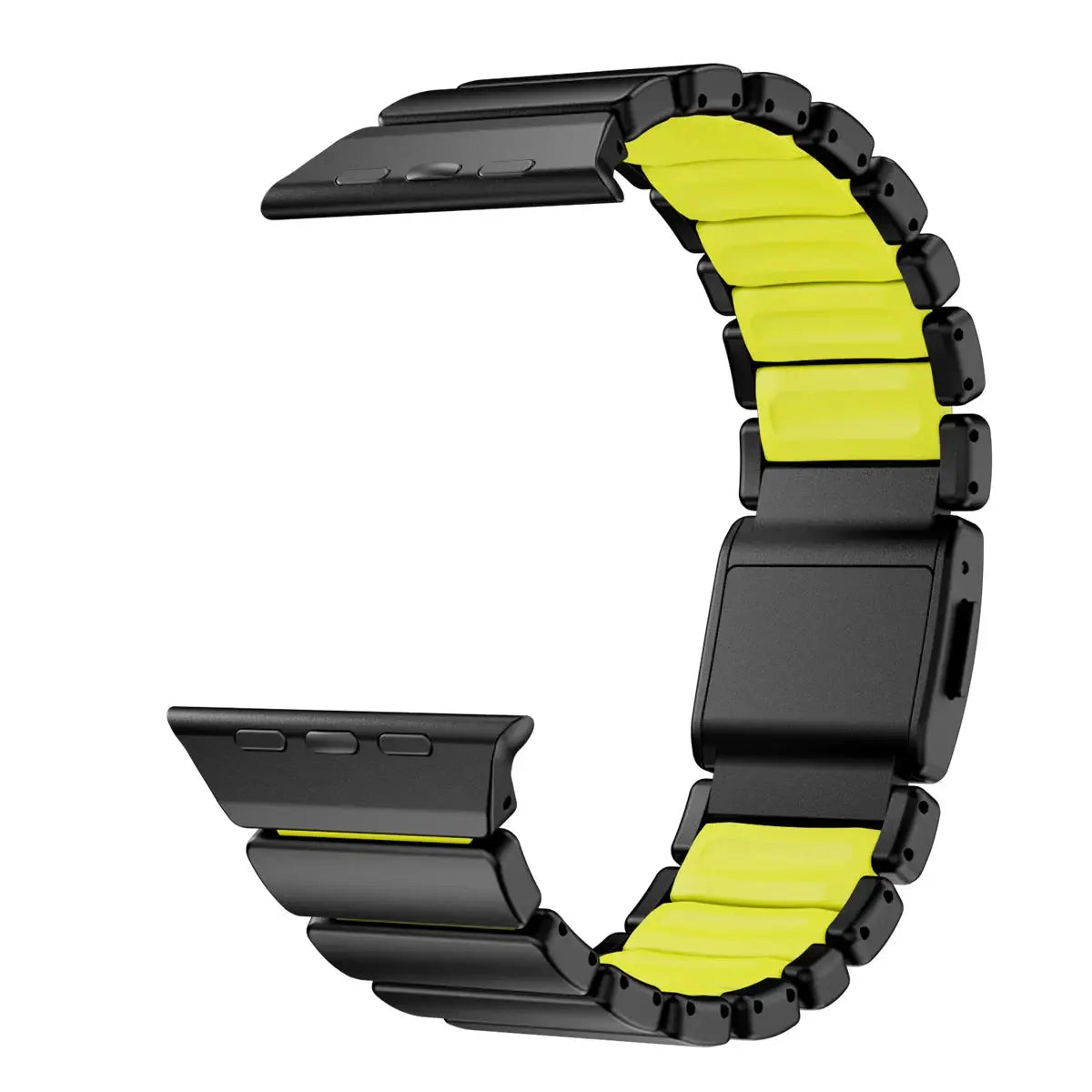 Titanium Rubber Band for Apple Watch Ultra 3/2 49mm Magnetic Wrist Strap for Iwatch 11 46mm 10 9 8 7 6 5 4 SE3 2 SE 44mm 45mm Avontic