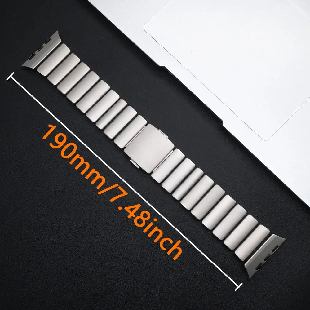Titanium Rubber Strap+Metal Case for Apple Watch Ultra2 49mm Men Metal Band for Iwatch Series 10 46mm 7 8 9 45mm 6 5 4 SE 44mm Avontic