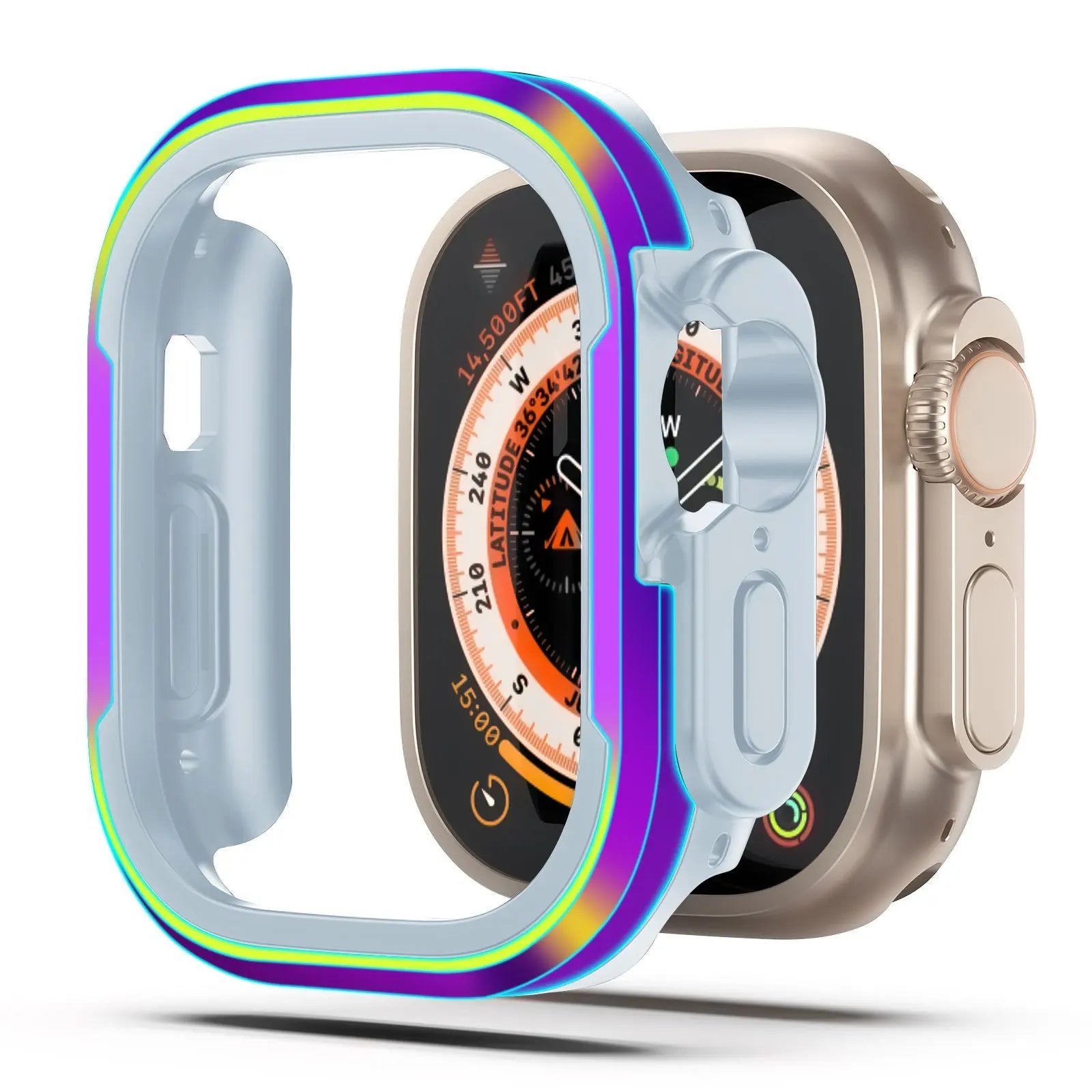Premium Aluminum Alloy Case Bumper For Apple Watch - Pinnacle Luxuries