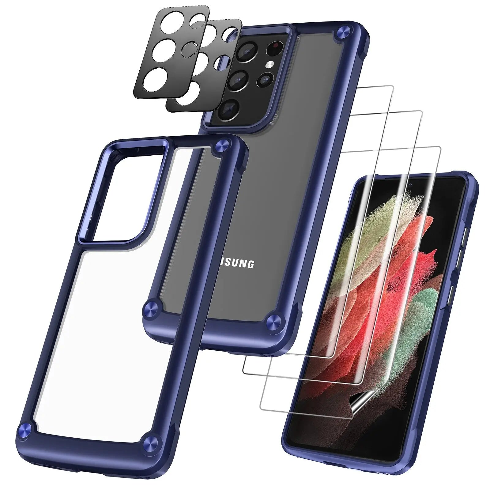Pinnacle 6-in-1 Case Protection For Samsung Galaxy - Pinnacle Luxuries