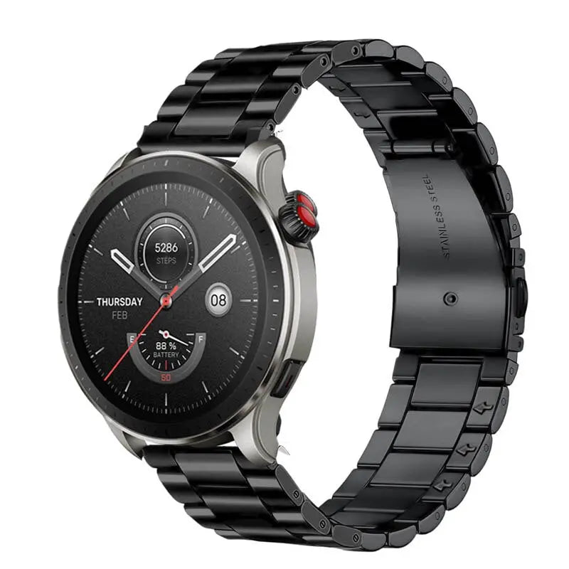 Premium Pinnacle Steel Band For Amazfit GTR 4 Smartwatch - Pinnacle Luxuries