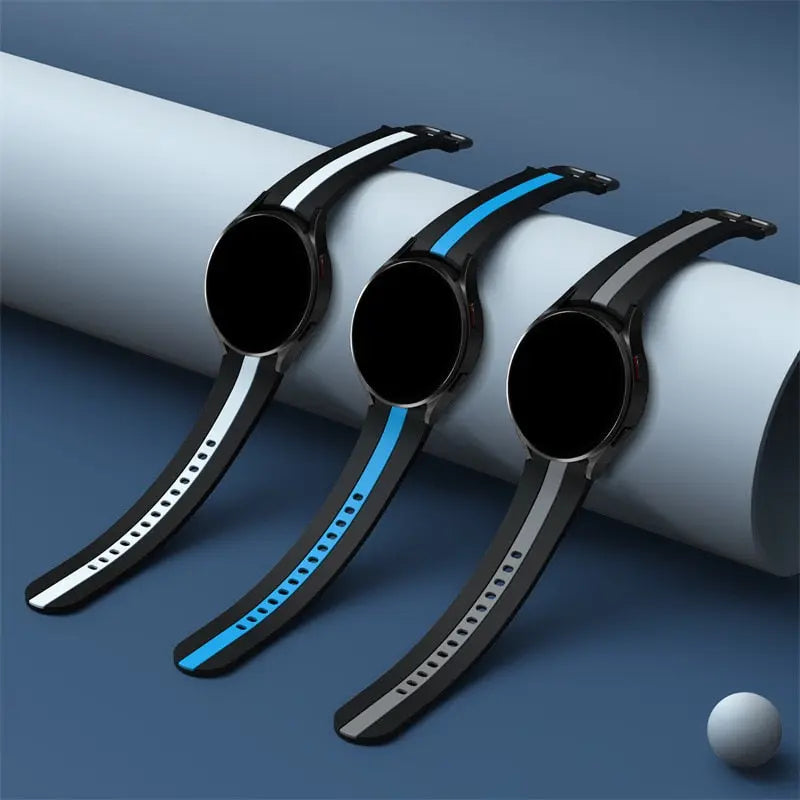 Pinnacle Premium Silicone Band For Samsung Galaxy Watch 4 / Watch 5 - Pinnacle Luxuries