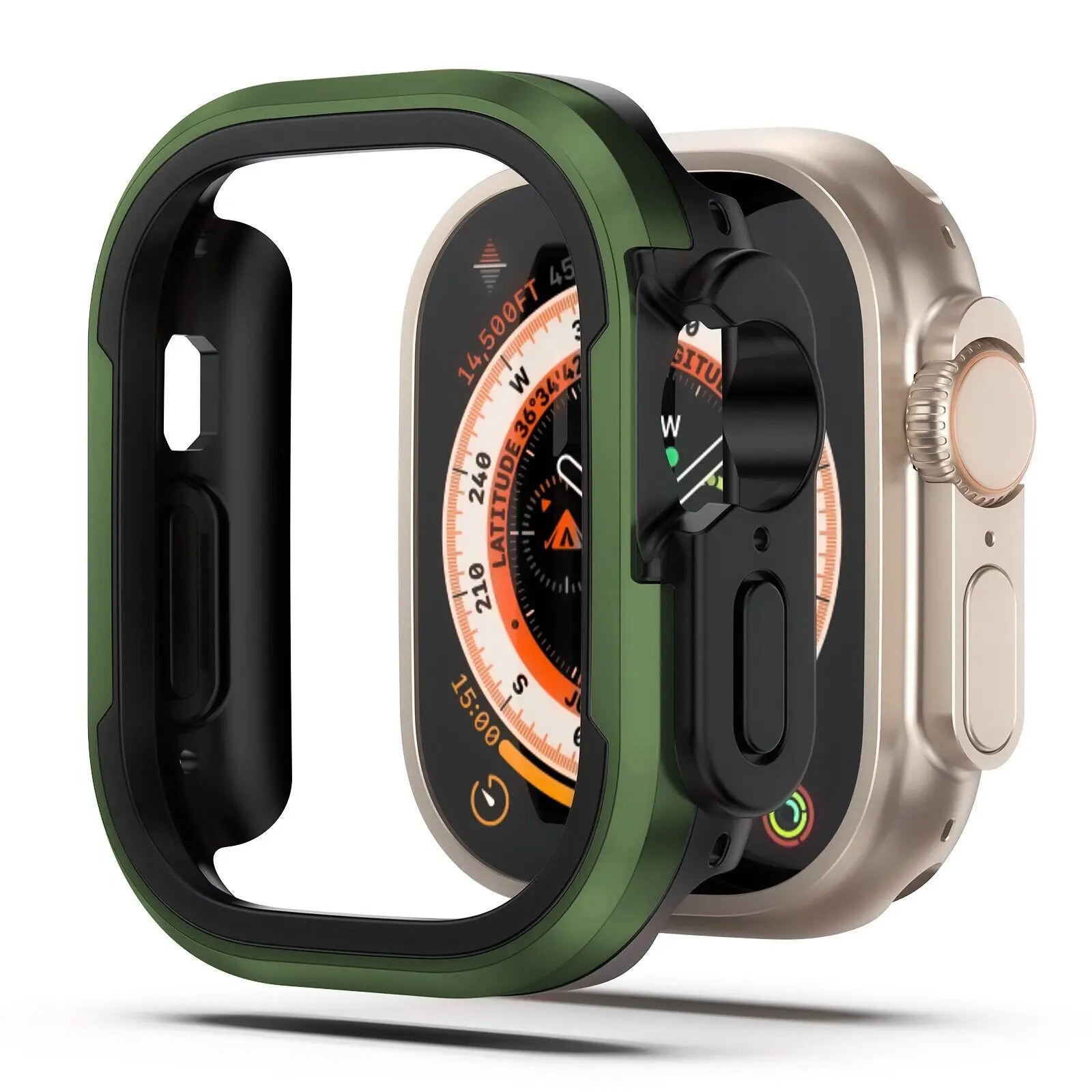Premium Aluminum Alloy Case Bumper For Apple Watch - Pinnacle Luxuries