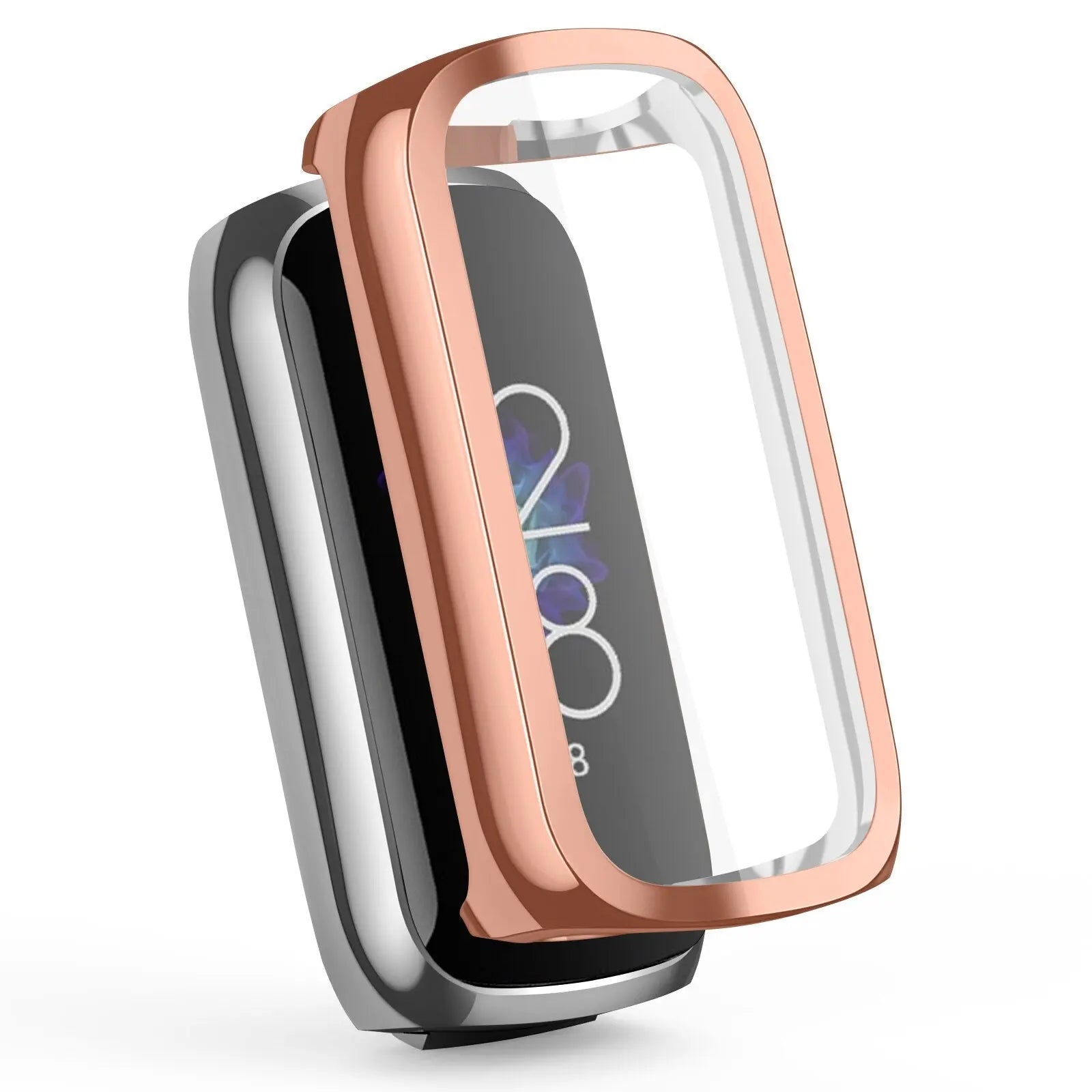 Protective Case For Fitbit Luxe Strap Full Screen Protector Cover Smart watch Bumper Soft TPU Plating Durable Shell Accessories - Pinnacle Luxuries