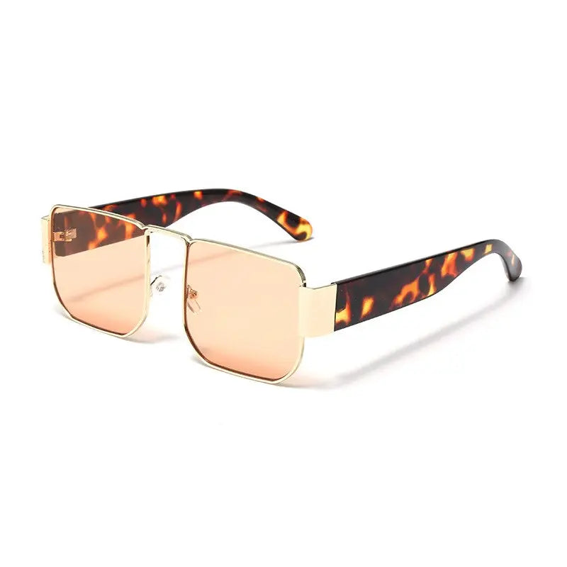 Vintage Square Frame Fly Boy Sunglasses - Pinnacle Luxuries