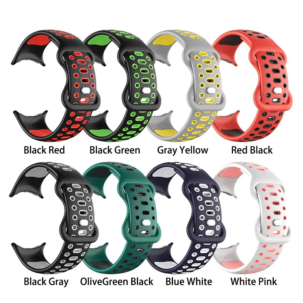 Silicone Waterproof Sport Band For Google Pixel Watch - Pinnacle Luxuries