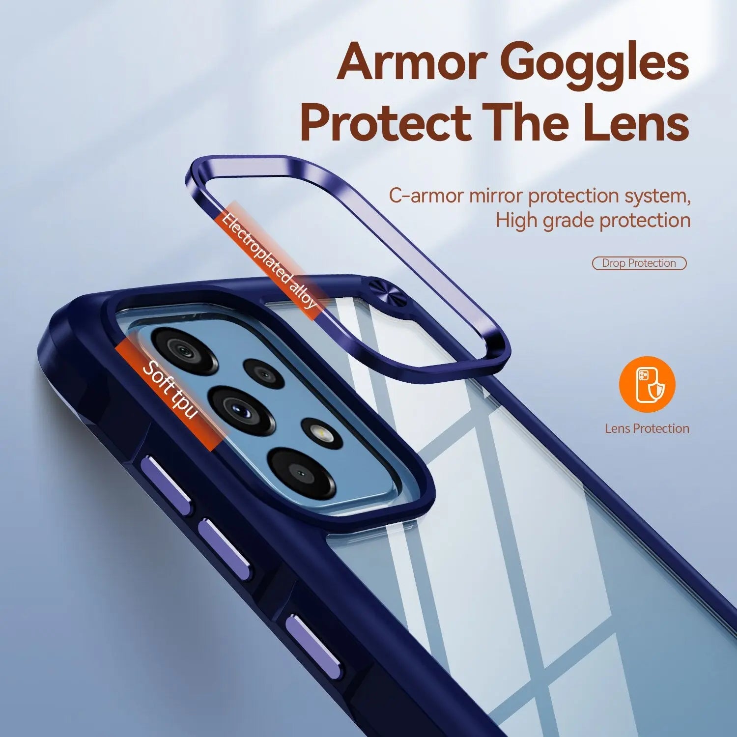 Pinnacle 6-in-1 Case Protection For Samsung Galaxy - Pinnacle Luxuries