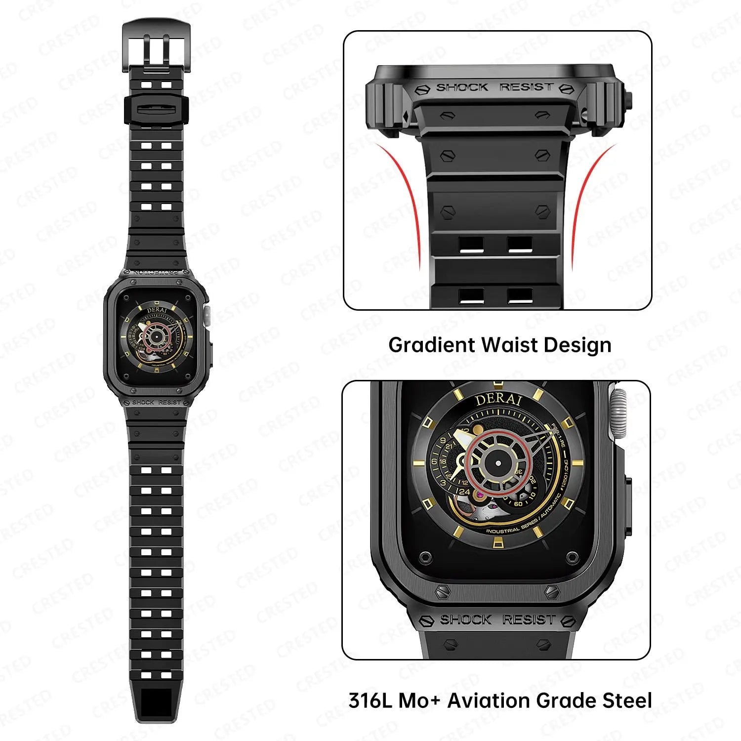 Luxury Band And Case For Apple Watch - Pinnacle Luxuries