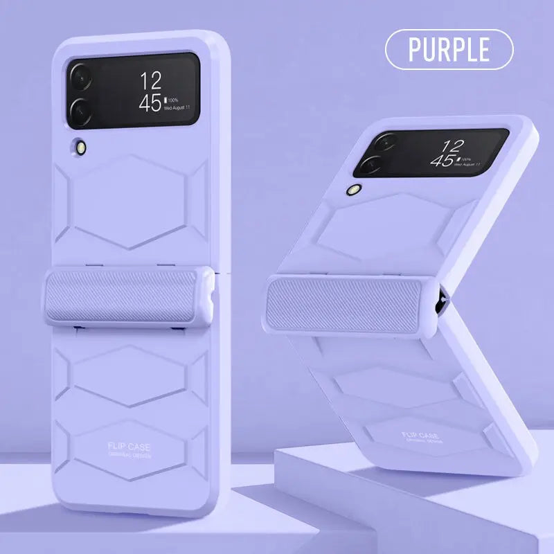 Pinnacle Cobra Metal Hinge Case For Samsung Galaxy Z Flip 4 - Pinnacle Luxuries