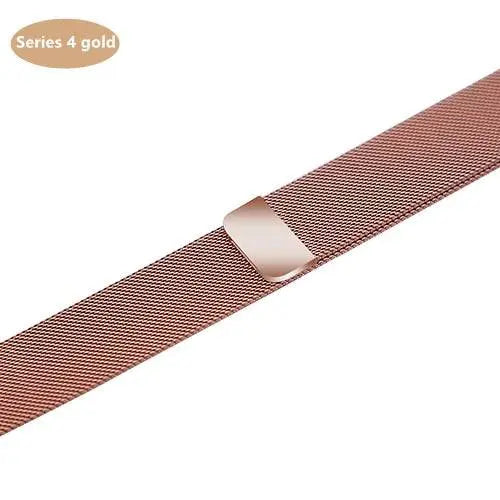 Apple Watch Series 5 Stainless Steel Mesh Band - Pinnacle Luxuries