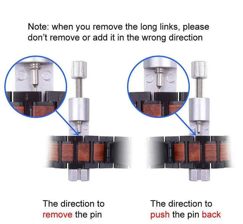 Premium Grade Wooden Steel Custom Apple Watch Band - Pinnacle Luxuries