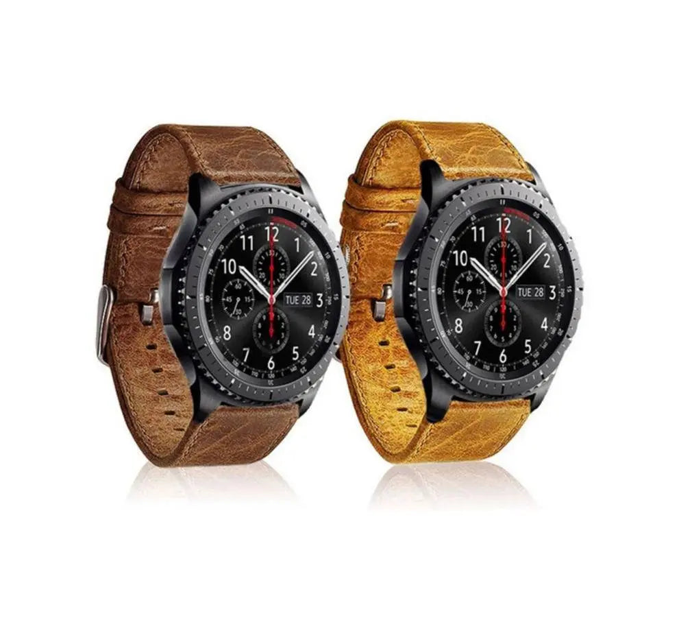 Samsung Gear 3 Watch Genuine Leather Vintage Band - Pinnacle Luxuries