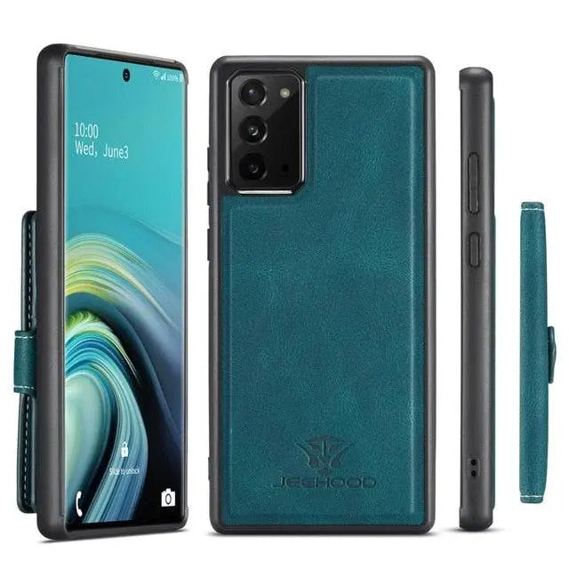 Premium Leather Wallet Card Case Samsung Galaxy Phone - Pinnacle Luxuries