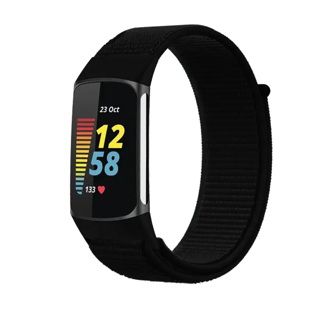 Nylon Sweat Resistant Sport Band For Fitbit Charge 5 - Pinnacle Luxuries