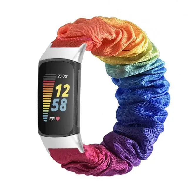 Scrunch Watch Band For Fitbit Charge 5 - Pinnacle Luxuries