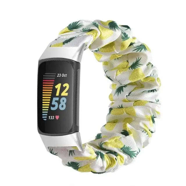 Scrunch Watch Band For Fitbit Charge 5 - Pinnacle Luxuries