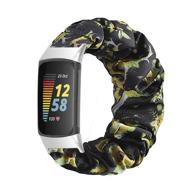 Scrunch Watch Band For Fitbit Charge 5 - Pinnacle Luxuries