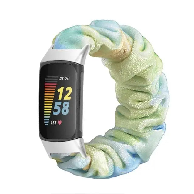 Scrunch Watch Band For Fitbit Charge 5 - Pinnacle Luxuries